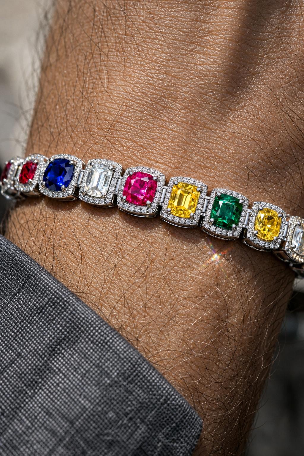Handcrafted bracelet — process 3